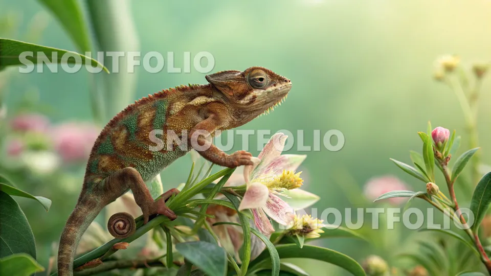 Faithful Pose of the Pygmy Chameleon