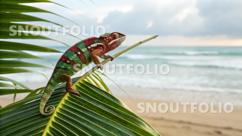Charming Whimsy of the Panther Chameleon