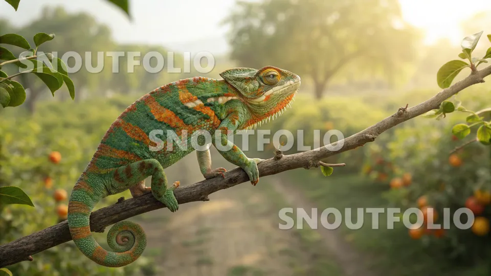 Mighty Spirit of the Veiled Chameleon