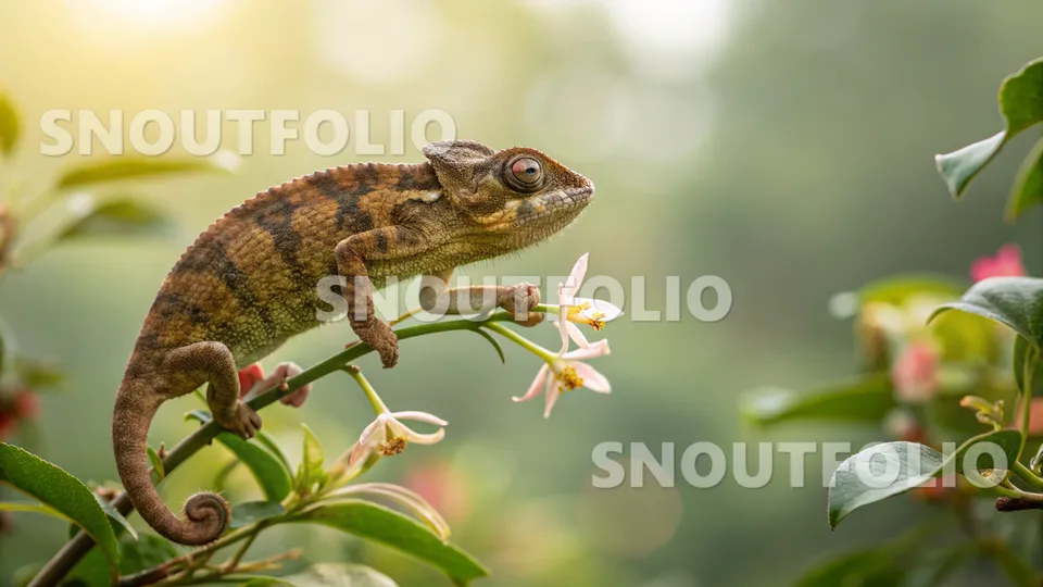 Noble Aura of the Pygmy Chameleon