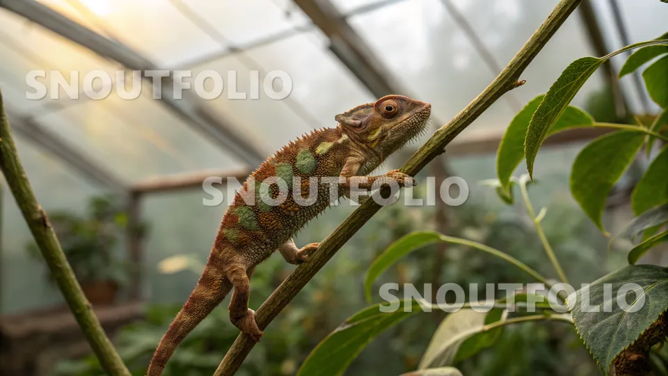 Faithful Flare of the Pygmy Chameleon
