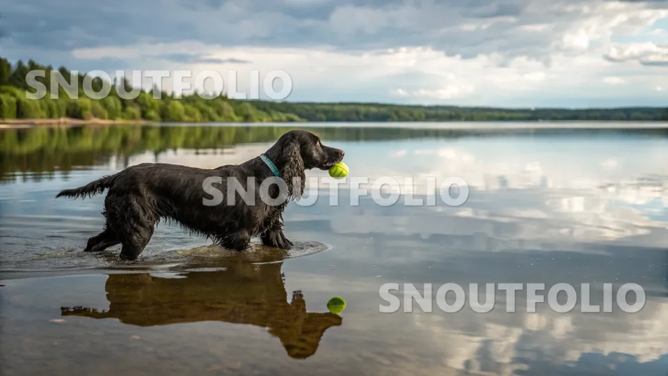 Bright Flare of the Field Spaniel