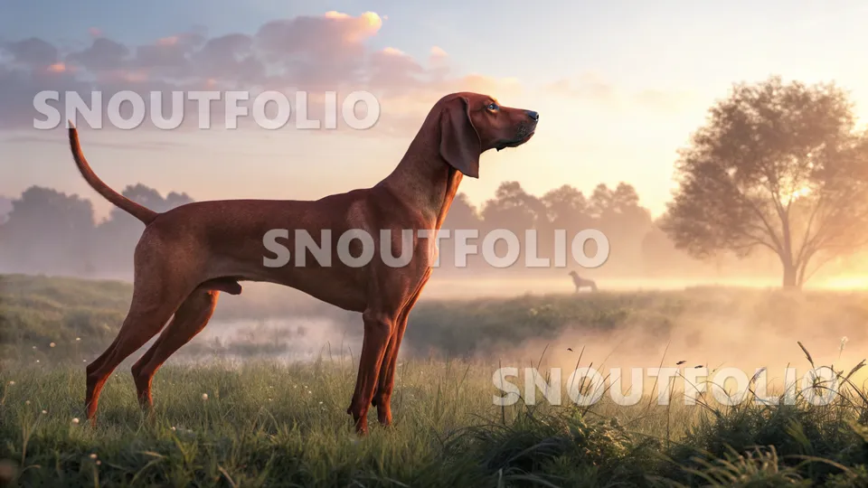 Quiet Spark of the Redbone Coonhound