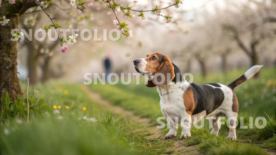Faithful Glimpse of the Basset Artésien Normand