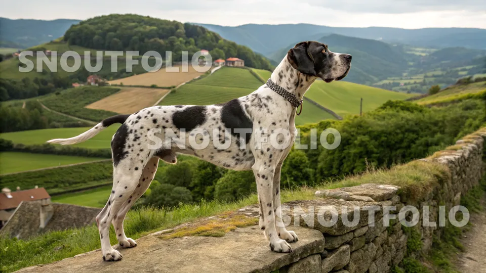 Graceful Sight of the Braque d'Auvergne
