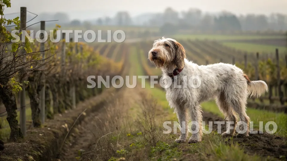 Serene Spirit of the Spinone Italiano
