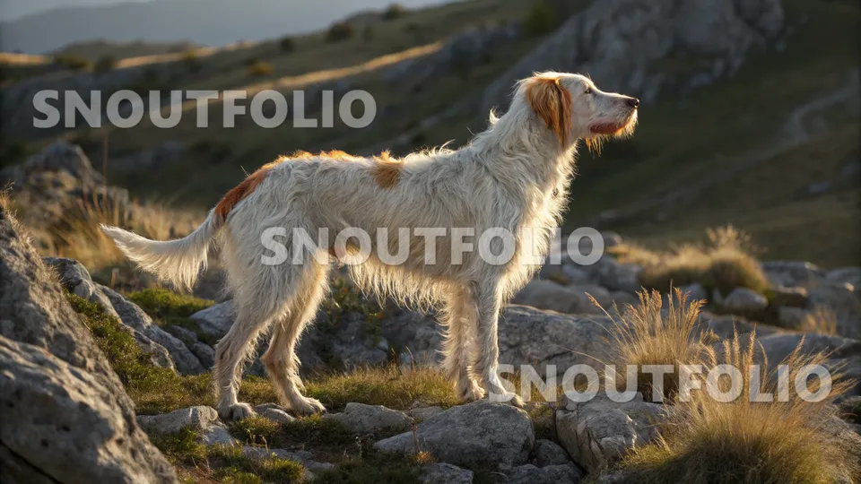Calm Wanderer of the Istrian Coarse-haired Hound
