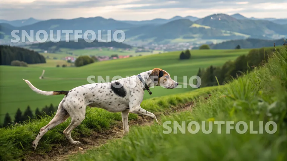 Elegant Gaze of the Lucerne Hound