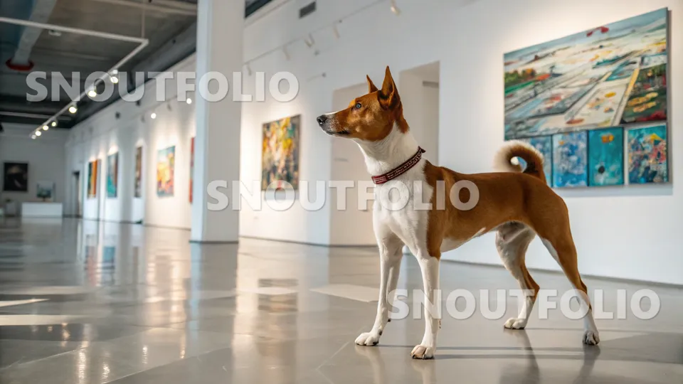 Serene Soul of the Basenji