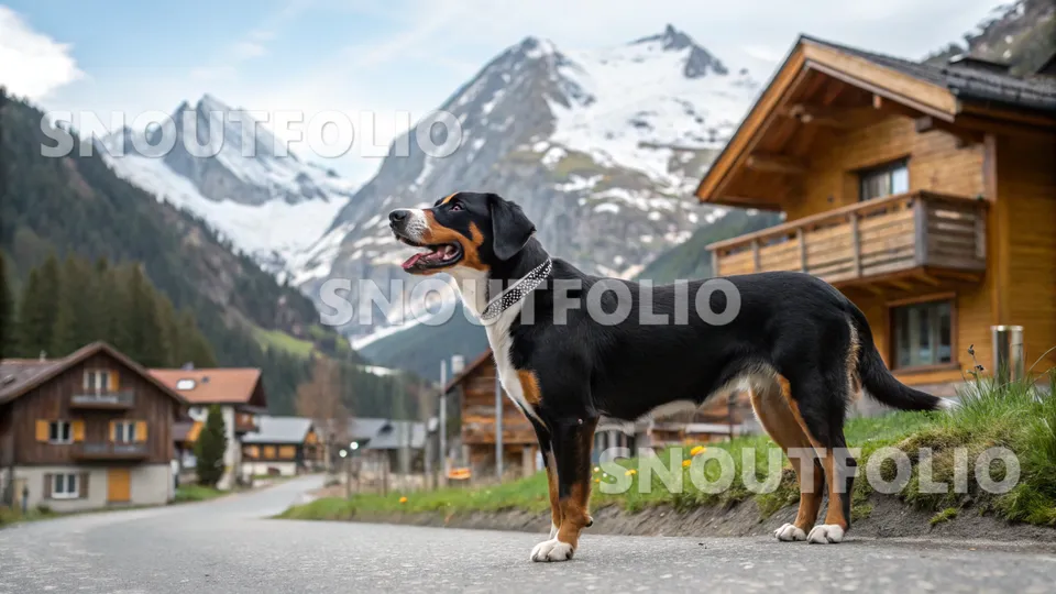 Mighty Whiff of the Entlebucher Mountain Dog