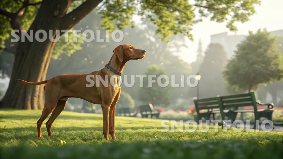 Witty Aura of the Vizsla