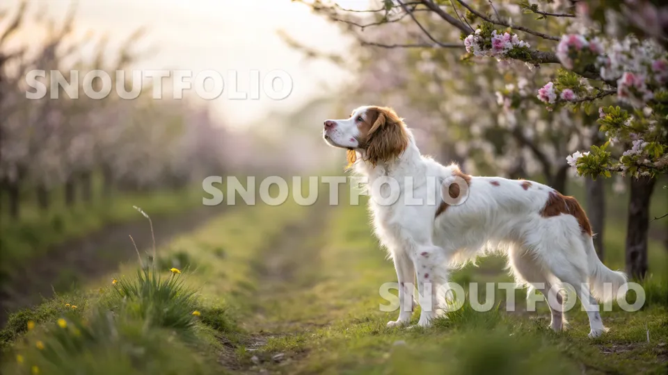 Noble Whisper of the French Spaniel