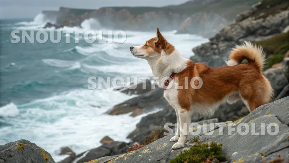 Calm Companion of the Norwegian Lundehund