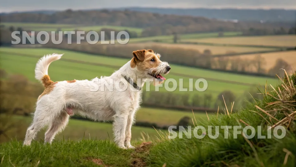 Elegant Glimpse of the Parson Russell Terrier