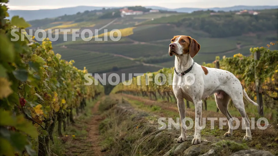 Golden Wanderer of the Portuguese Pointer