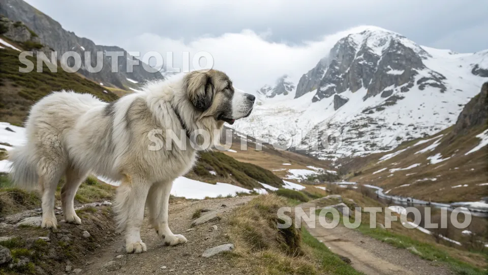 Calm Charm of the Pyrenean Mastiff