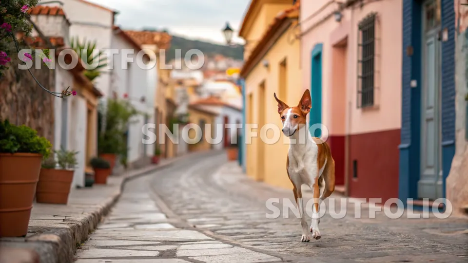 Vivid Spark of the Ibizan Hound