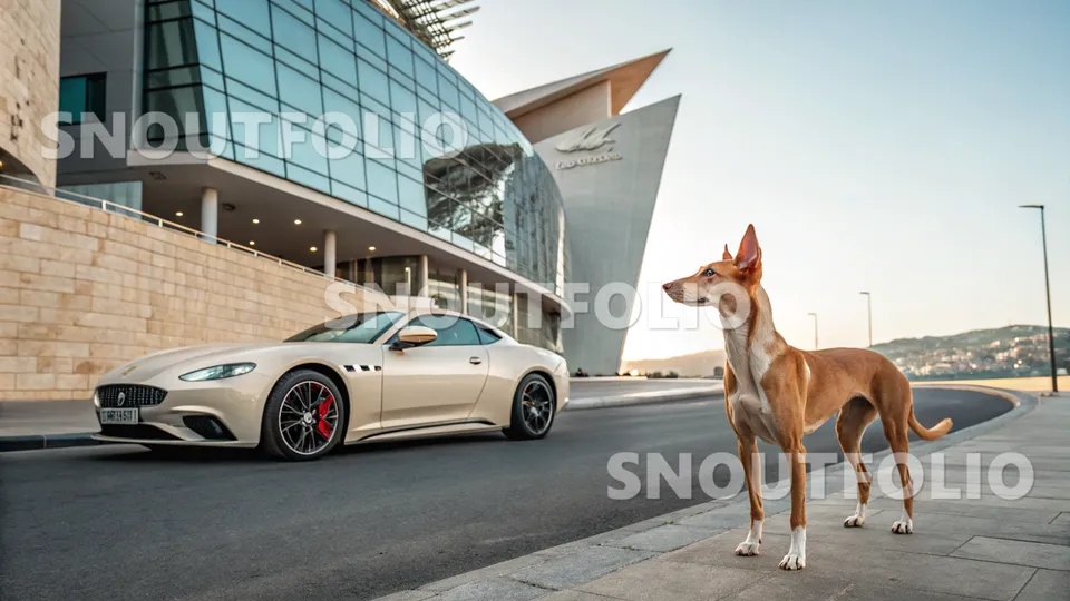 Charming Aura of the Podenco Ibicenco (Smooth-haired)