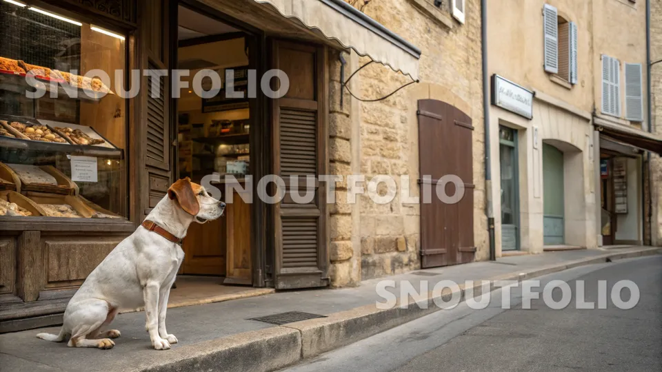 Faithful Wanderer of the Braque Français, type Gascogne