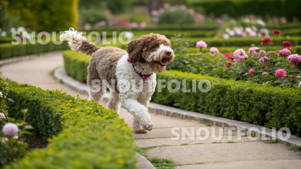 Serene Charm of the Lagotto Romagnolo