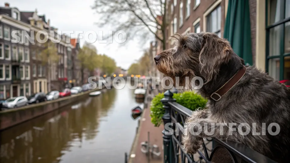Graceful Aura of the Wirehaired Pointing Griffon