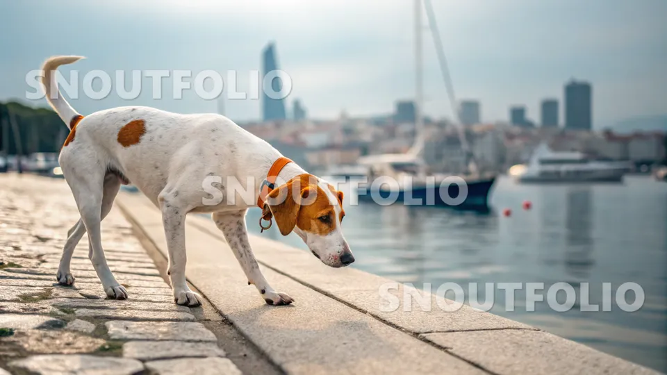 Gentle Wanderer of the Istrian Shorthaired Hound