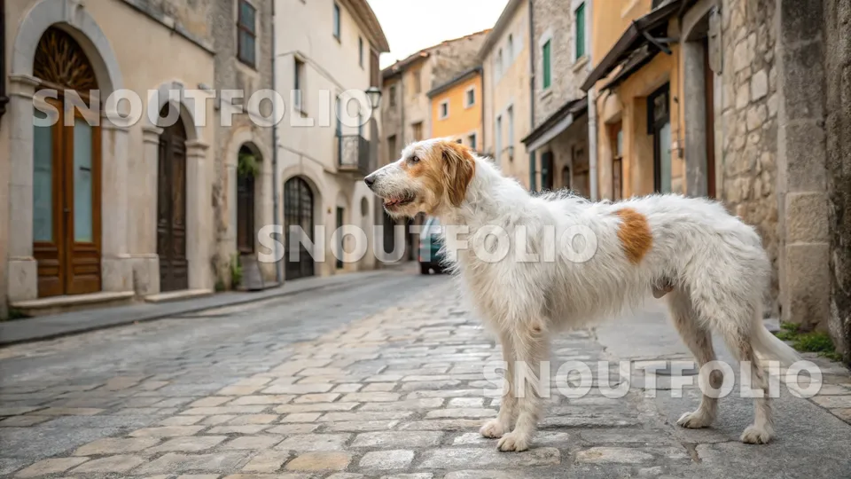 Mighty Glimpse of the Istrian Coarse-haired Hound