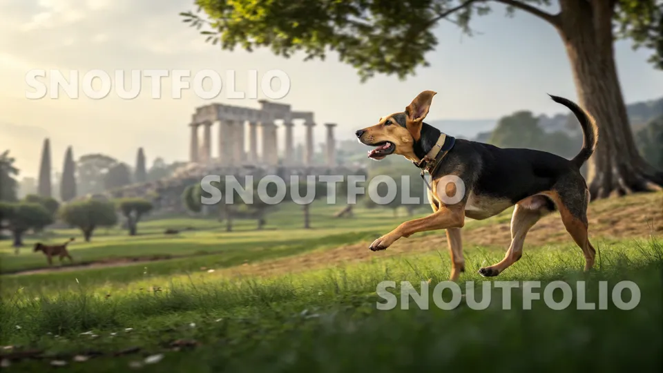 Serene Essence of the Hellenic Hound