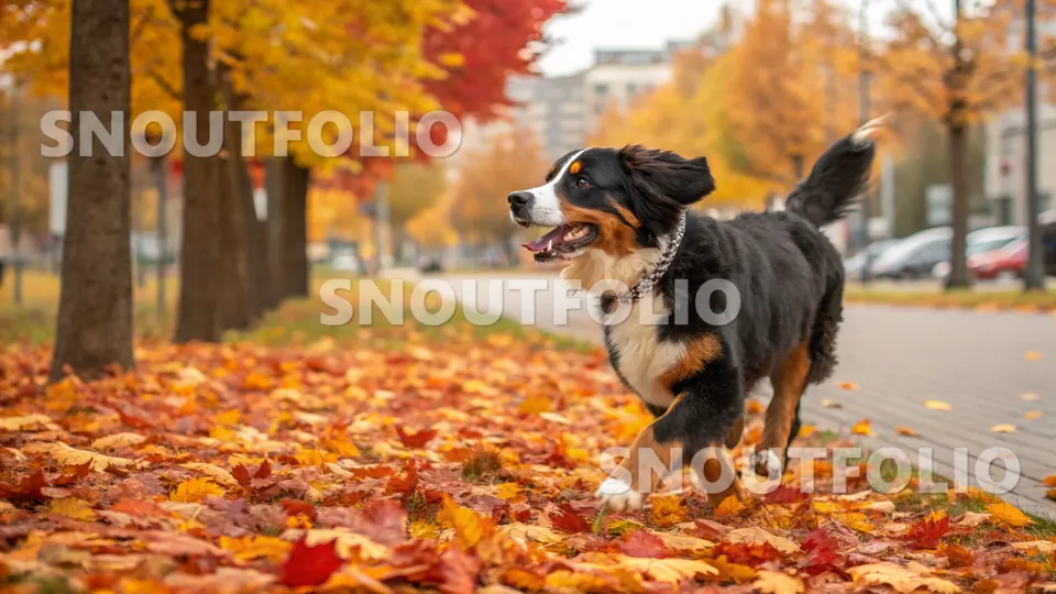 Charming Spirit of the Bernese Hound
