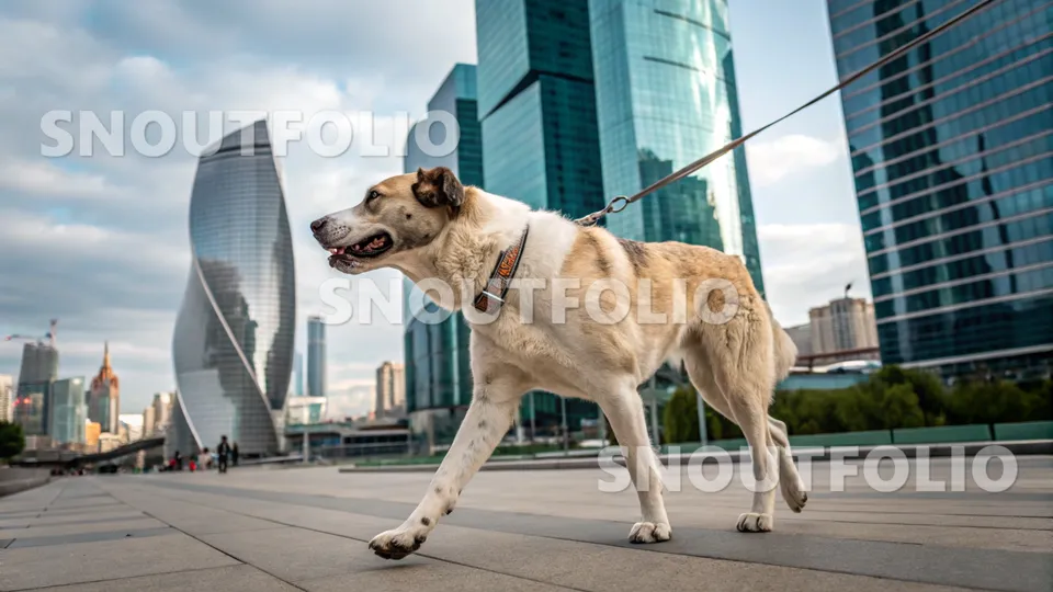 Faithful Portrait of the Central Asian Shepherd Dog