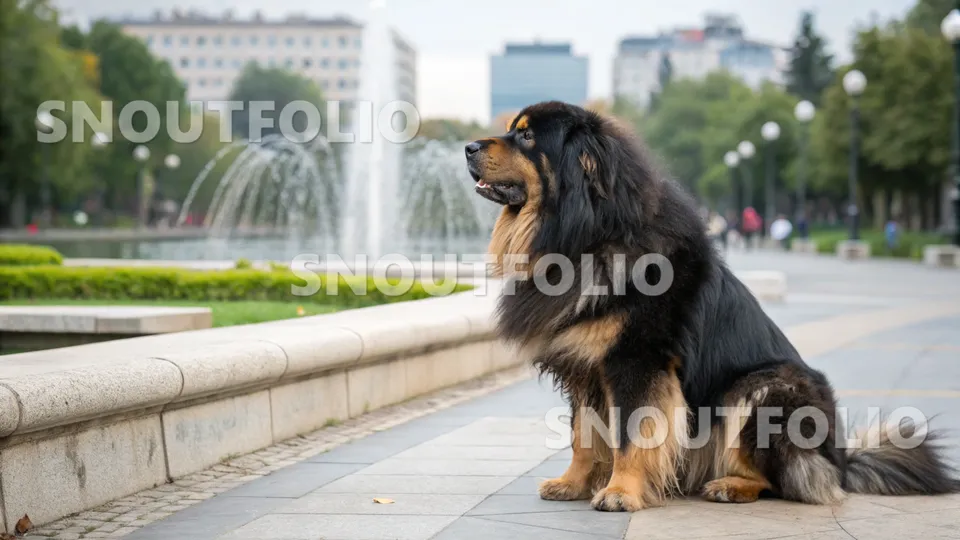 Gentle Aura of the Tibetan Mastiff