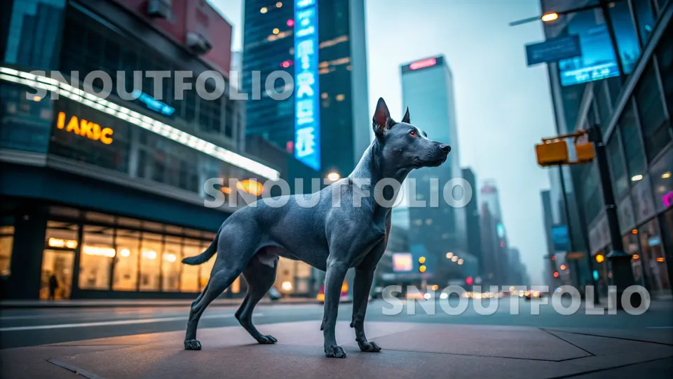 Majestic Stride of the Thai Ridgeback