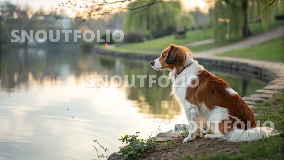 Loyal Gaze of the Kooikerhondje