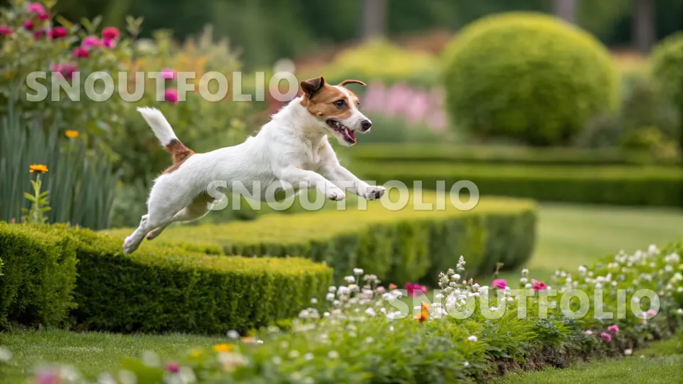 Calm Glimpse of the Jack Russell Terrier