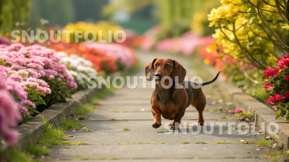 Quiet Stride of the Dachshund