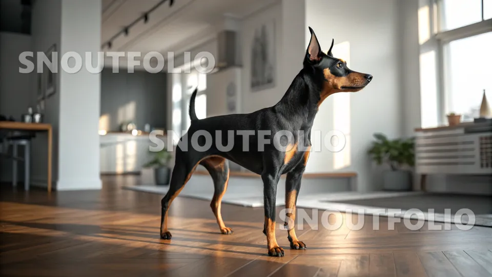 Faithful Sight of the Miniature Pinscher