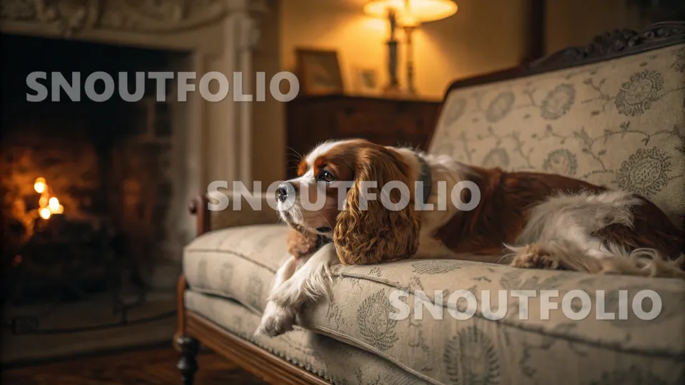 Lively Spark of the Cavalier King Charles Spaniel