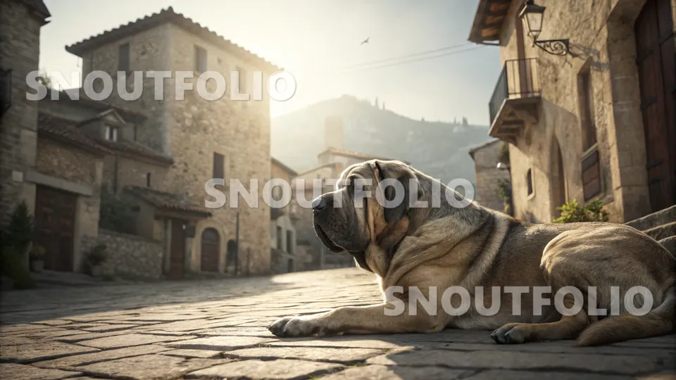 Silent Journey of the Spanish Mastiff