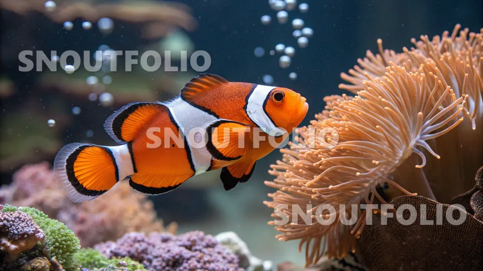 Loyal Glimpse of the Clownfish