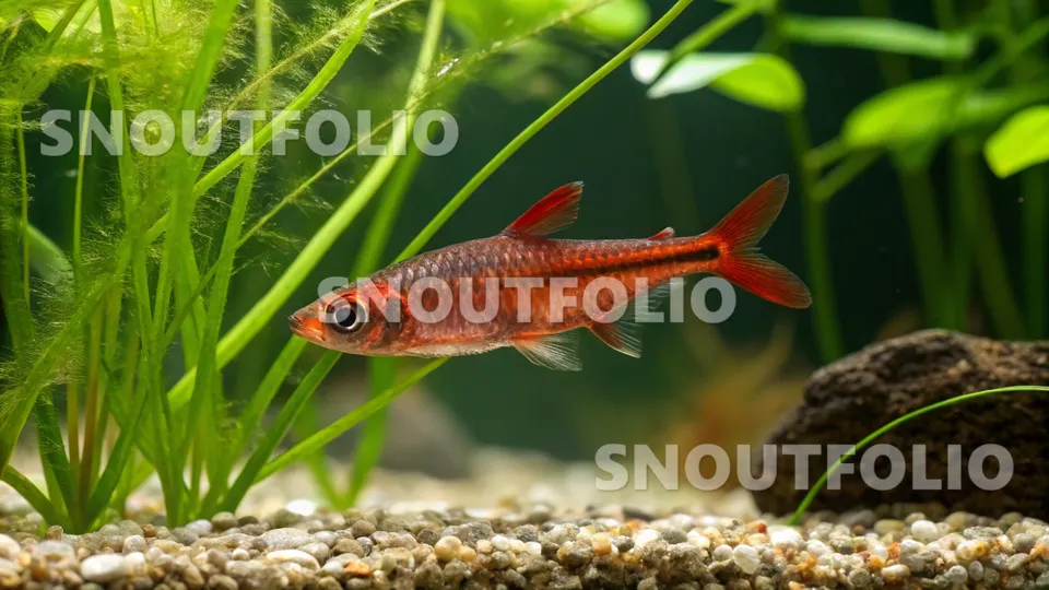 Majestic Whimsy of the Fire Rasbora