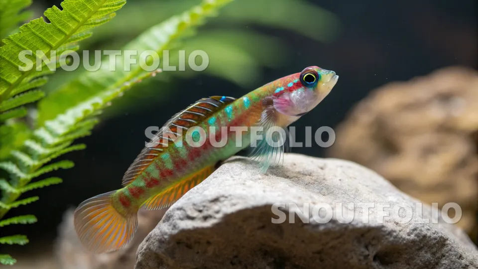 Lively Charm of the Rainbow Goby