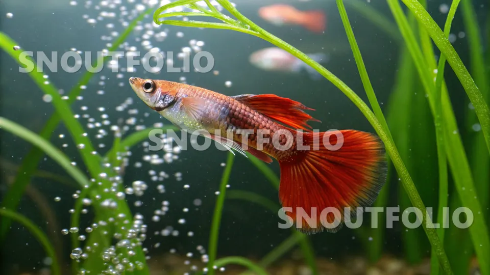 Silent Journey of the Red Guppy