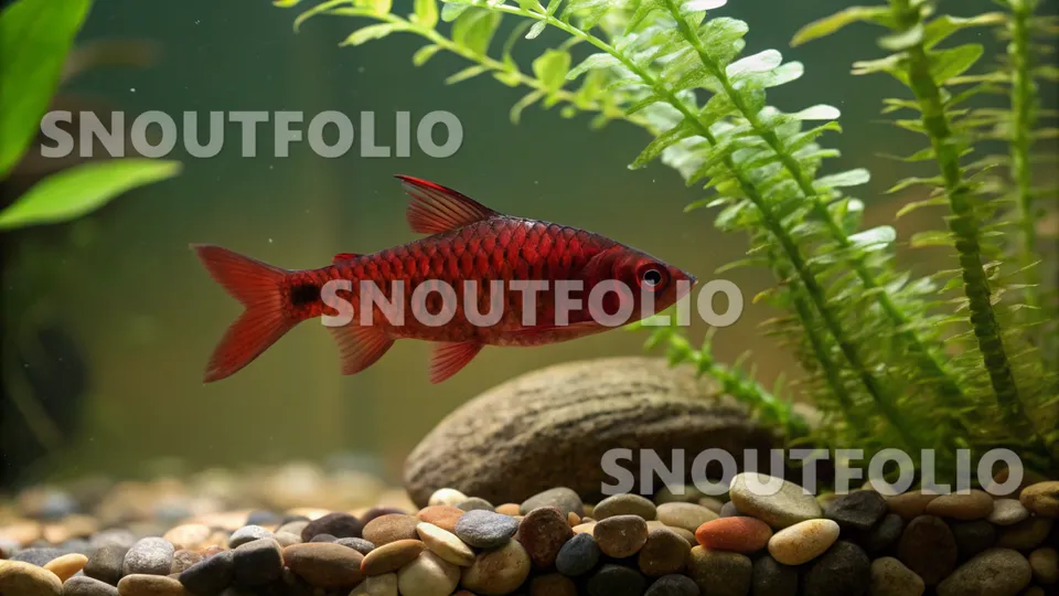 Mighty Echo of the Red Cherry Barb
