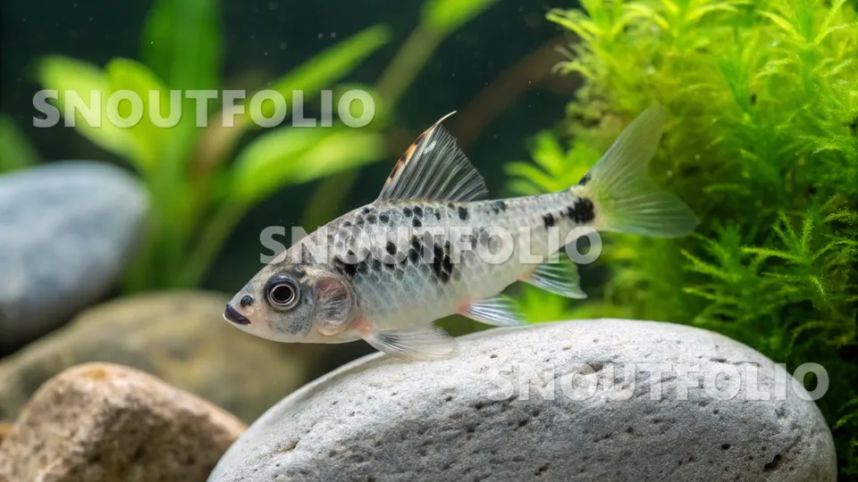 Bright Glimpse of the Dwarf Corydoras