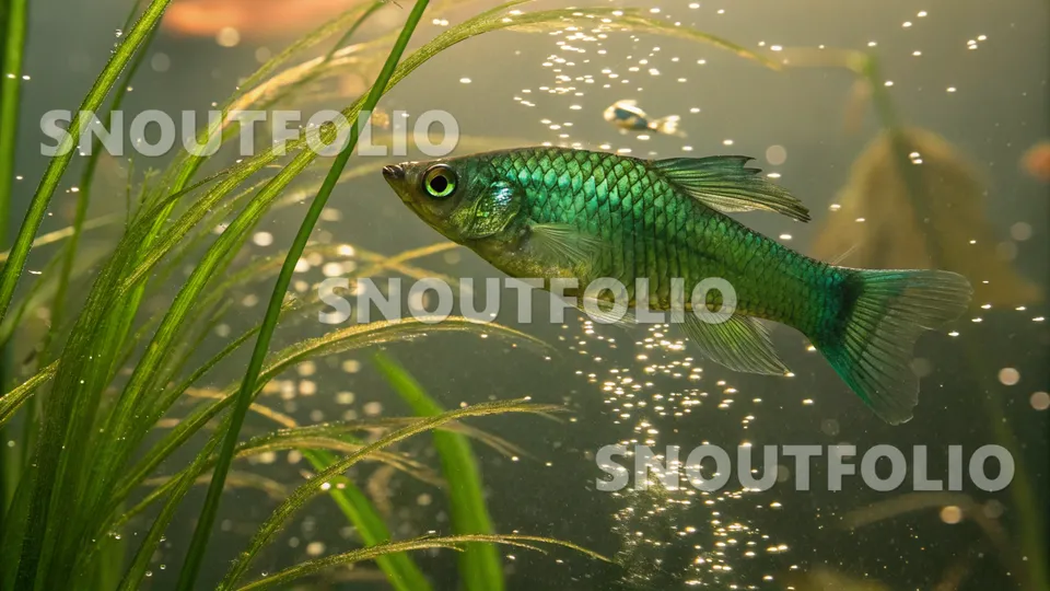 Noble Presence of the Green Molly