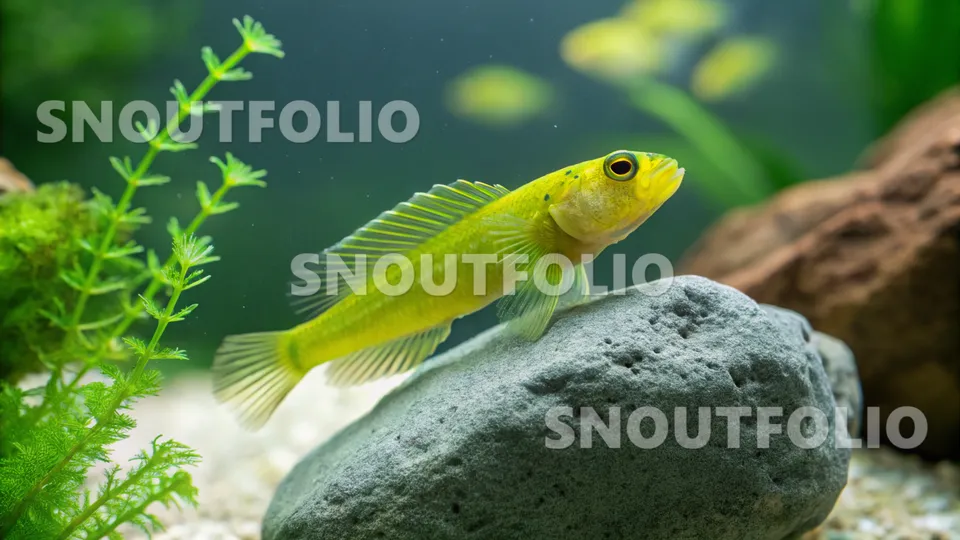 Radiant Charm of the Green Goby