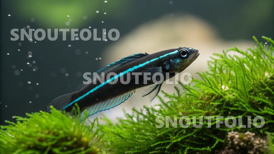 Witty Soul of the Black Neon Goby