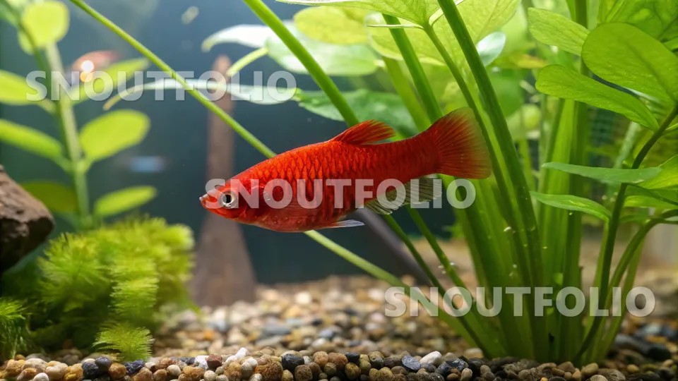 Noble Gaze of the Red Platy