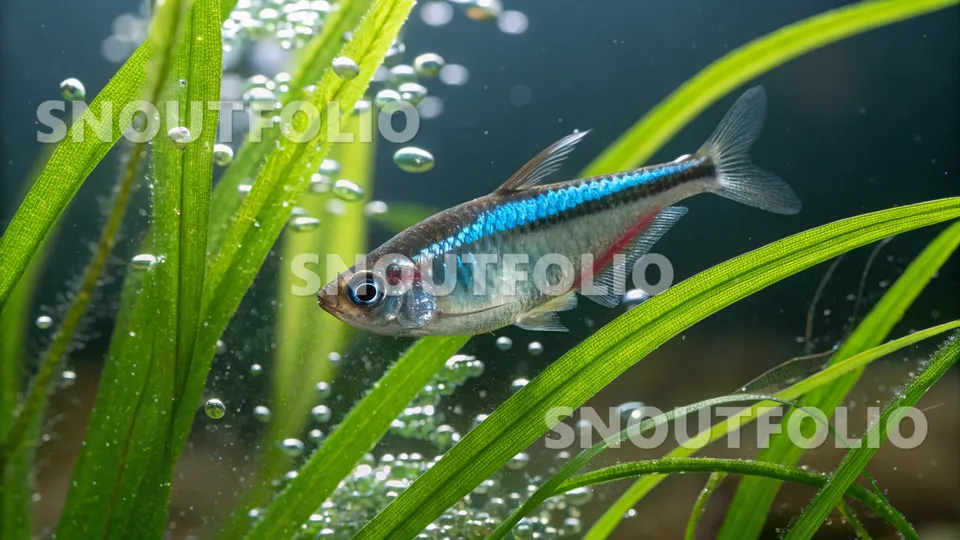 Silent Memory of the Blue Neon Tetra