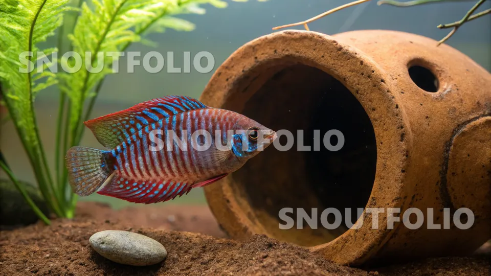 Playful Whimsy of the Dwarf Gourami